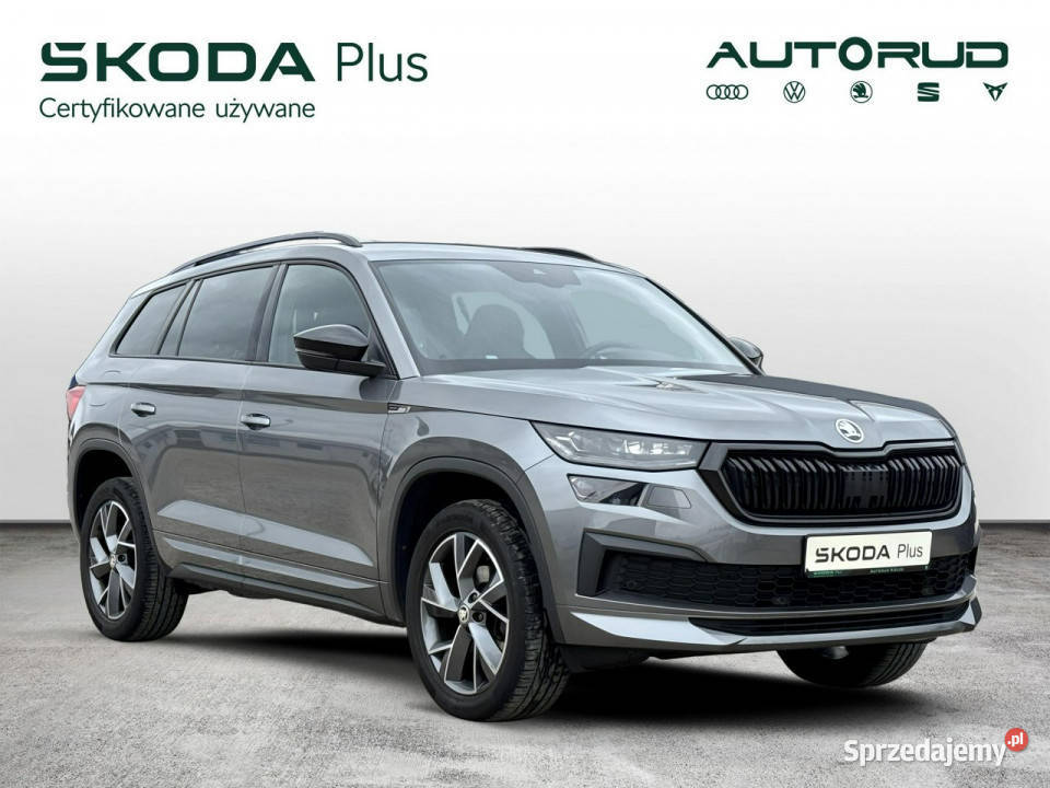 koda Kodiaq Sportline 15TSI 150 DSG 2023 światła do jazdy dziennej świętokrzyskie Kielce