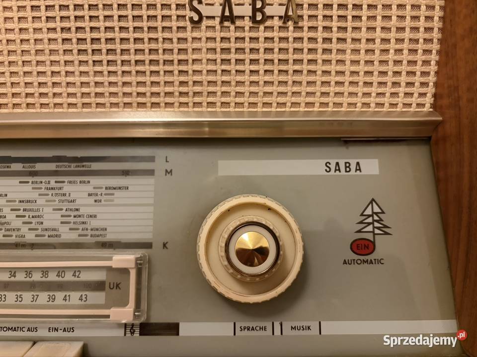 Stare Radio Radia Lampowe Saba Meersburg zachodniopomorskie Szczecin