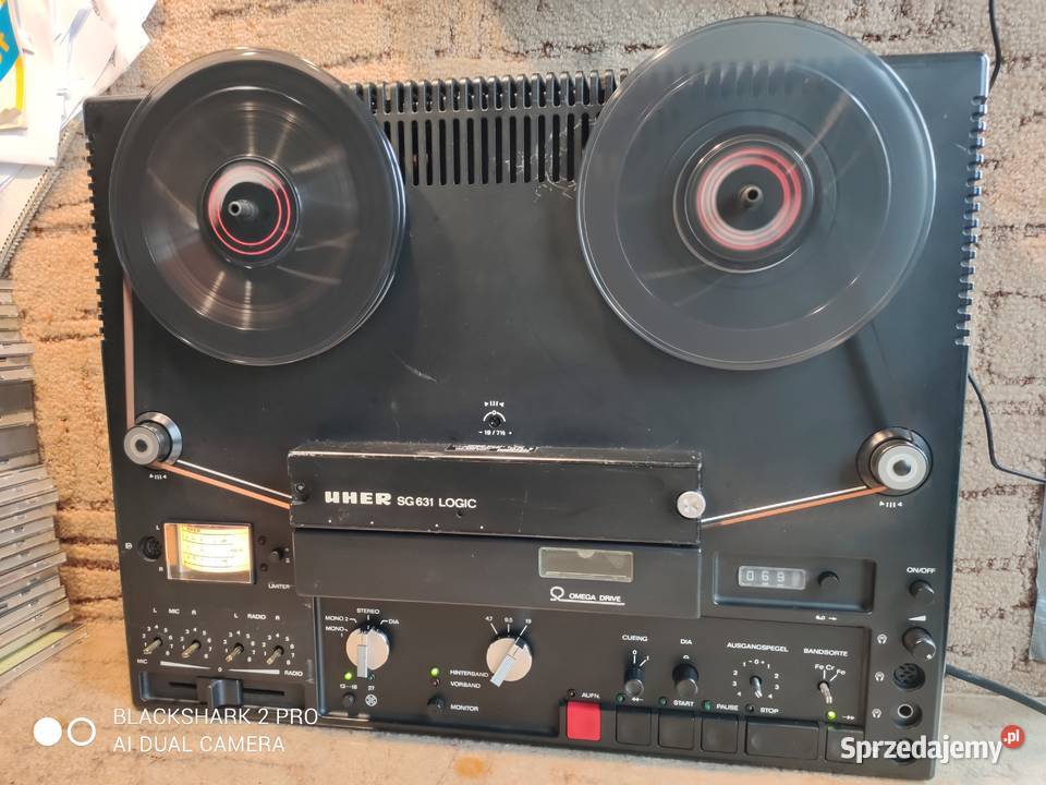 magnetofon szpulowy Uher SG631 logic USZKODZONY zachodniopomorskie Grabowo sprzedam