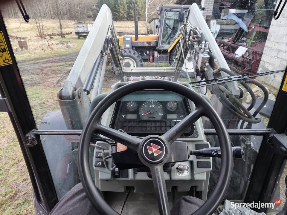 Massey ferguson 6265 mf tur ładowacz mx 120 lubelskie