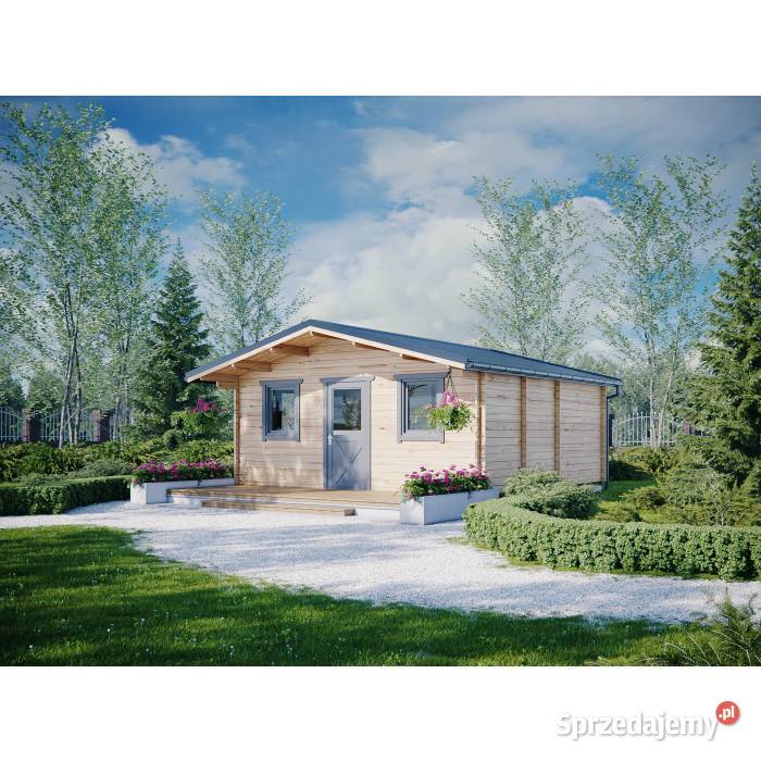 DREWNIANY DOMEK LETNISKOWY NELA 32 M2 Mrągowo