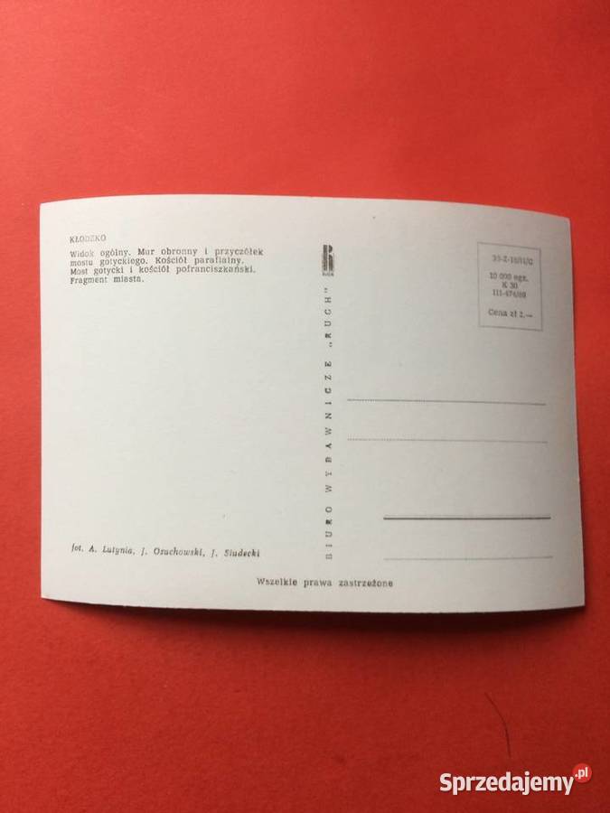 2674 Widokówka Kłodzko Szczecin sprzedam