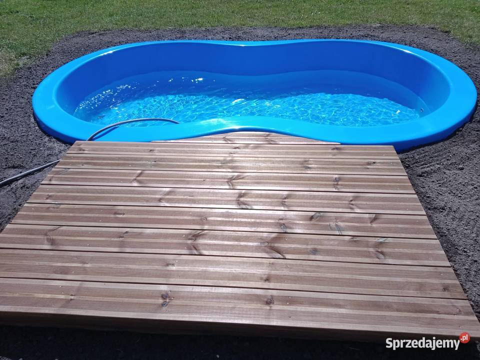 Basen poliestrowy laminat 38025070 solidny Duży Bydgoszcz