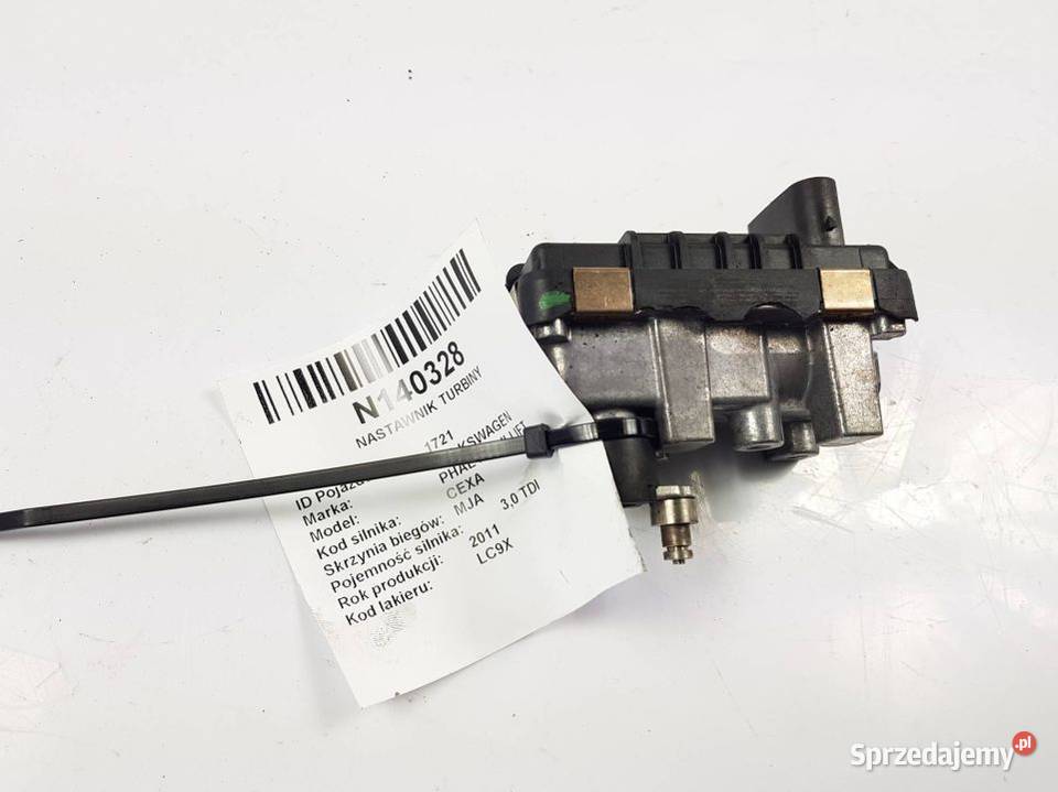 NASTAWNIK TURBINY VOLKSWAGEN PHAETON II LIFT kujawsko-pomorskie Lipno