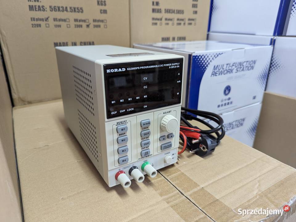 Zasilacz laboratoryjny KORAD KA3005 30V 5A PC Zawiercie sprzedam