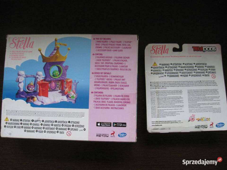 Angry Birds Stella Pałac i Figurki 2 Zestawy mazowieckie Baranowo