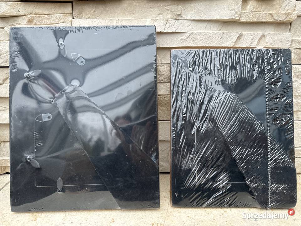 Drewniana rzeźbiona Ramka szkłem foto zdjęcie dolnośląskie