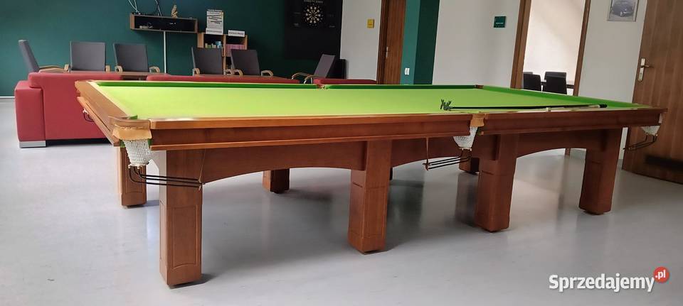 Pełnowymiarowy stół do snookera snooker 12FT Krosno