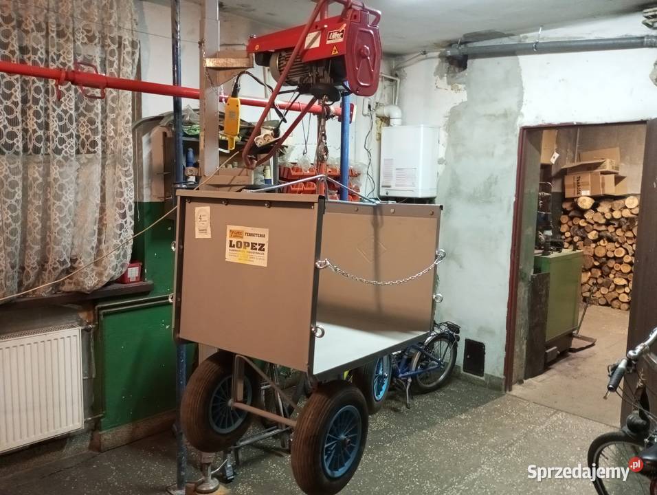Taczki do wyciagarek z przekładana rączką 125 l Mielec