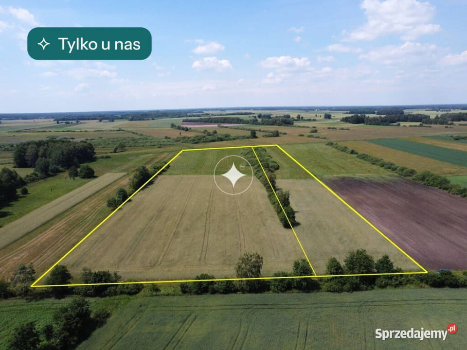 Ziemia rolna 714 ha Nietiahy gm Dębowa Kłoda