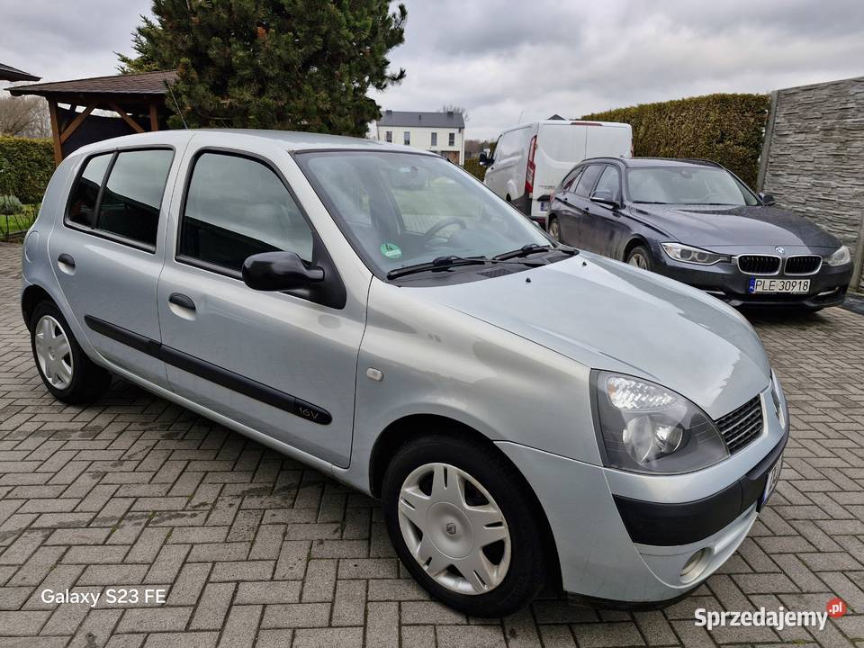 RENAULT CLIO 12benz75 KLIMATYZACJA Zadbane 163232km Rydzyna