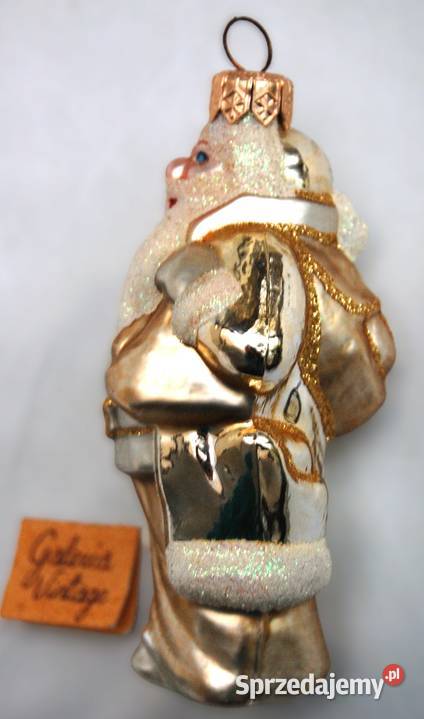 Bombka szklana ręcznie malowana figurka św Lublin sprzedam