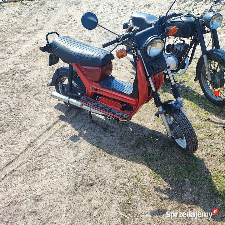 Simson Sr 50 4 biegi zarejestrowany w 50cm3 lubuskie Zielona Góra