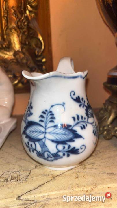 Mlecznik Meissen Wzór cebulowy Miśnienski Miśnia