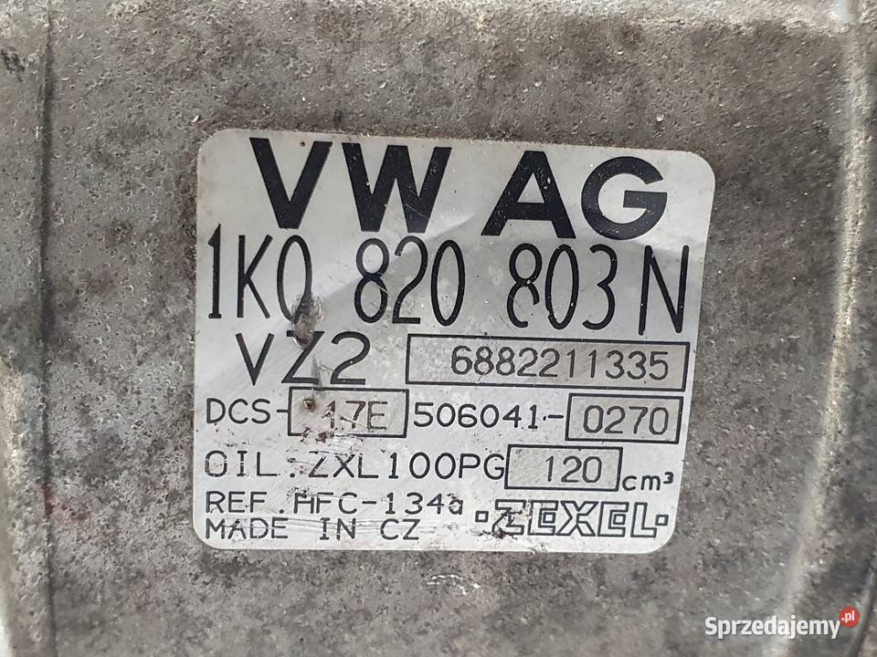 SPRĘŻARKA KLIMATYZACJI Skoda Octavia II Audi A3 Kompresory klimatyzacji