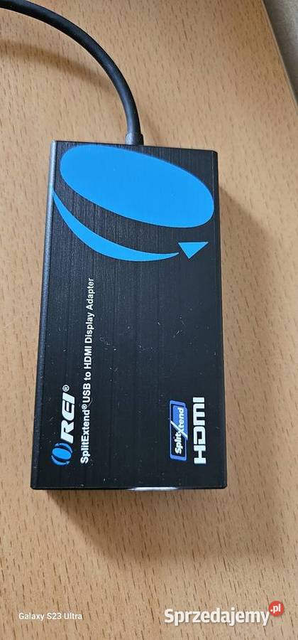 Adapter rozdzielacz HDMI 2 monitory