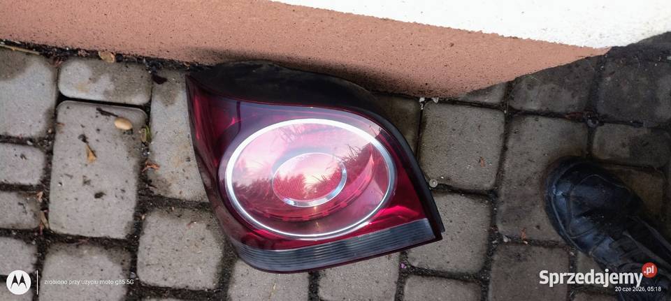 Lampa tylna lewa kompletna polo 9N hatchback dolnośląskie Lubin