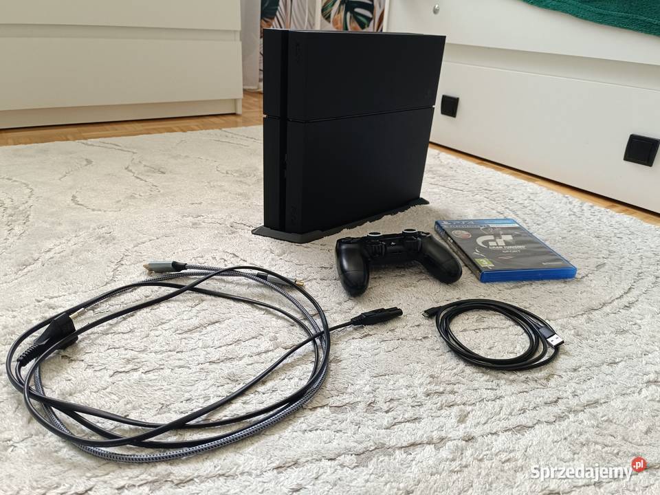 PlayStation 4 CUH1216A 1TB pad okablowanieGran Pruszków