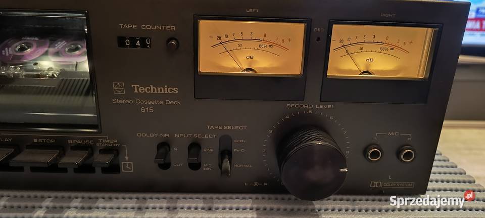 Magnetofon Technics RS 615 mazowieckie