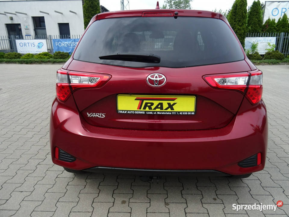 Toyota Yaris Samochód bezwypadkowy w bogatej immobilizer Łódź