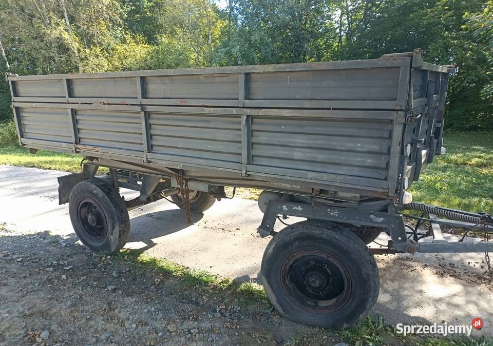 Przyczepa rolnicza wywrotka Autosan D55 6t