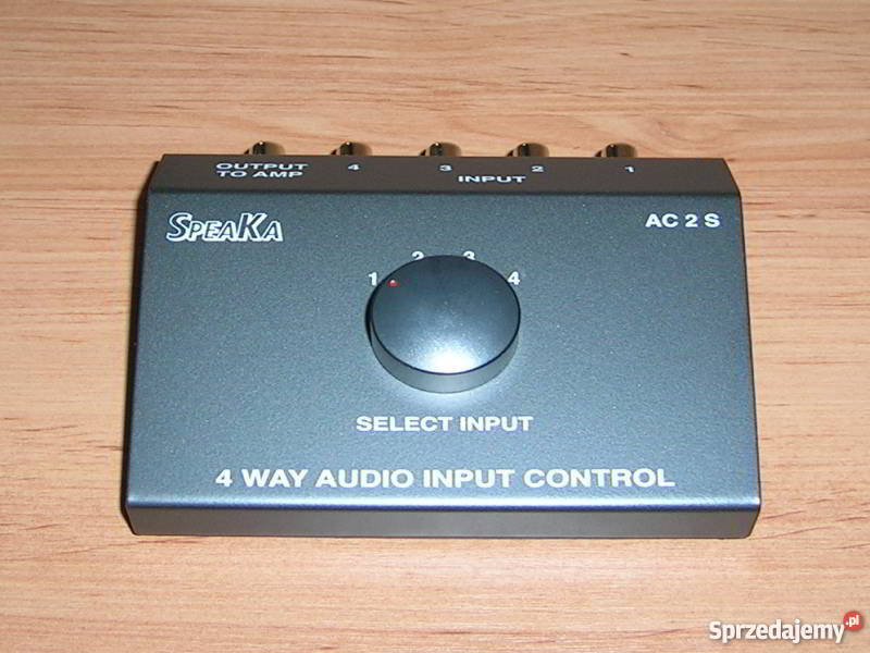 przełącznik audio 4 kanałowy chinch Wyszków