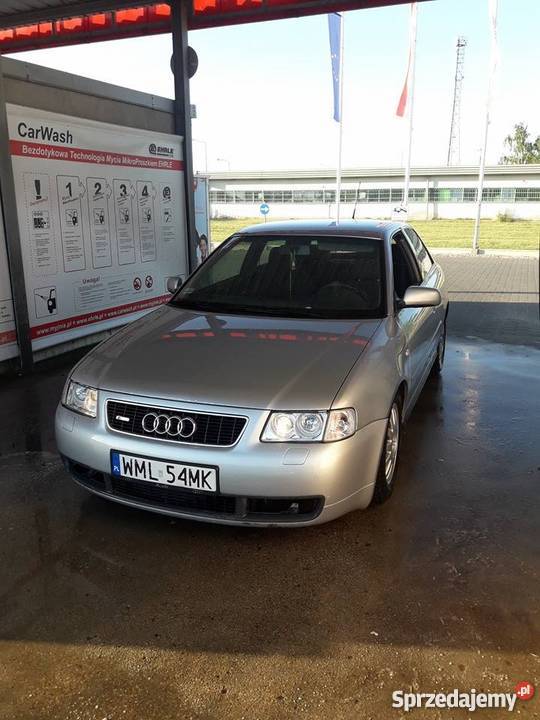 Audi a3s3 8l srebrny