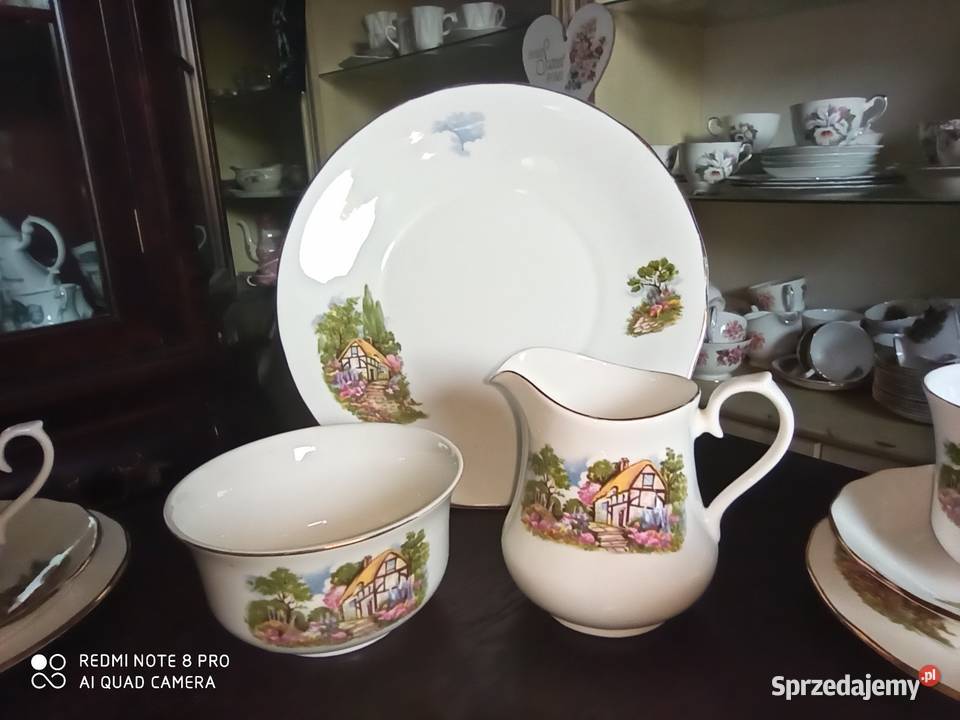 serwis do herbaty Queen Anne Made in England Gdańsk