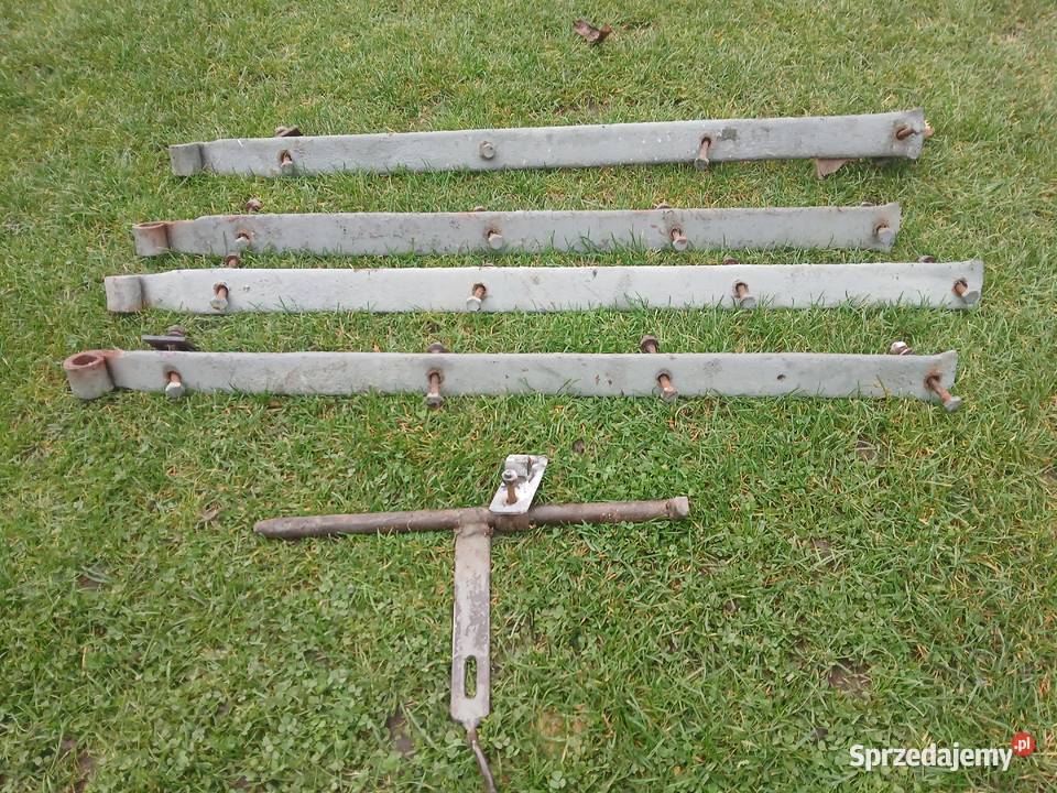 Zawiasy pasowe kute stare łódzkie Gorzkowice