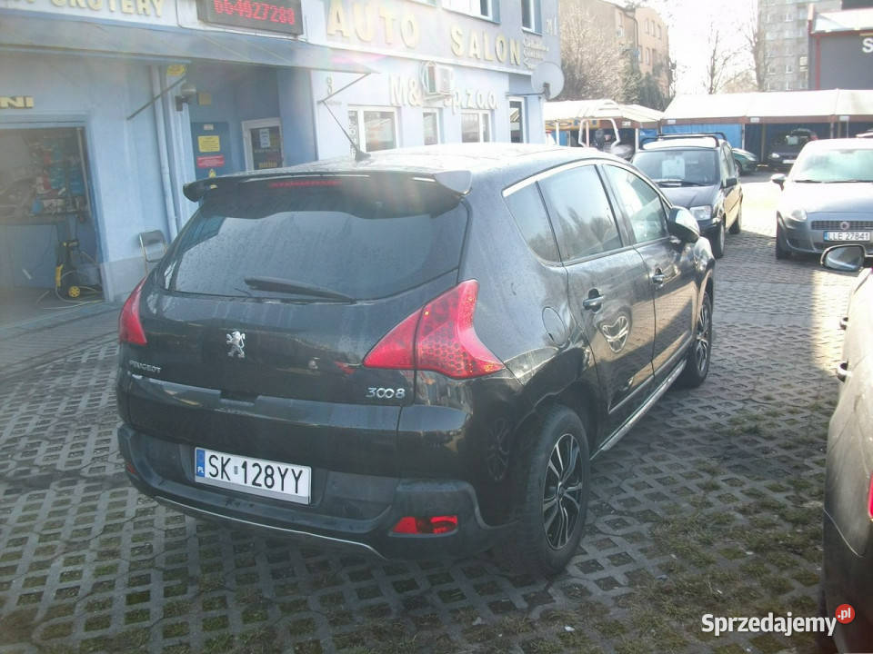 Peugeot 3008 AutomatPanorama dach I 20092016 czarny Katowice sprzedam