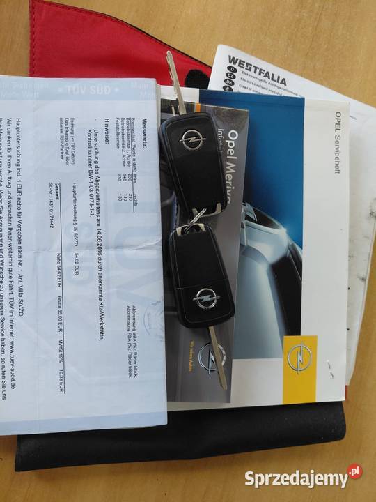 Opel Meriva II 14 Turbo 120 Przeb159 kamera welurowa tapicerka Jelenia Góra