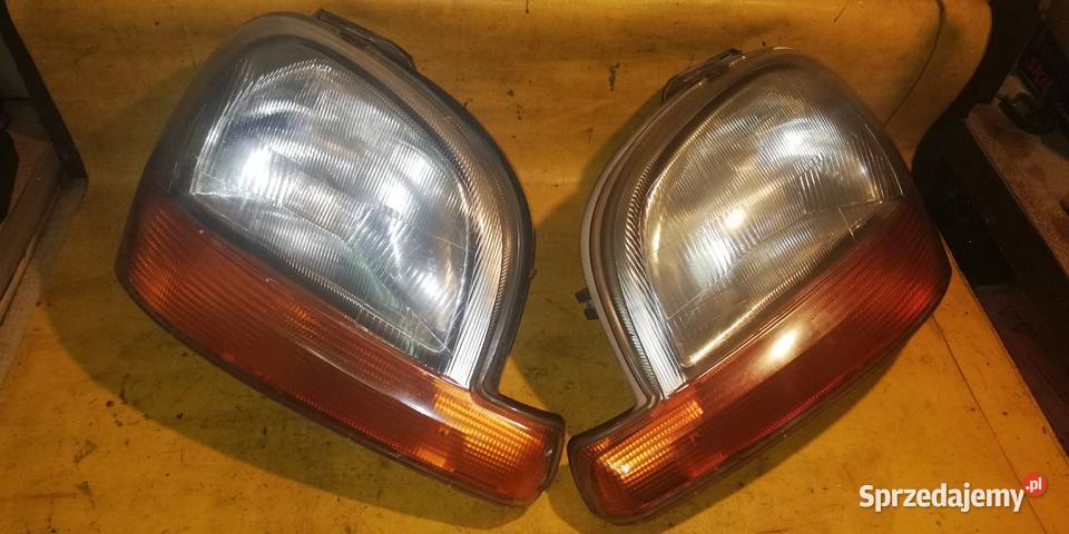 lampy przód komplet Renault Kangoo 1 r9801 łódzkie Piotrków Trybunalski