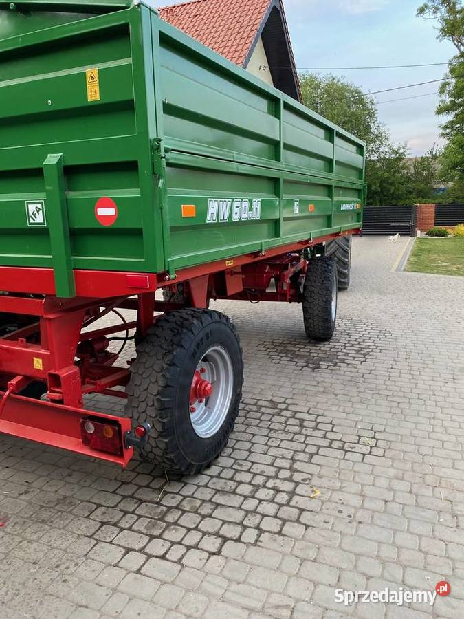 Przyczepa Rolnicza HL HW 2 Stronny Wywrot 6011 Słupca