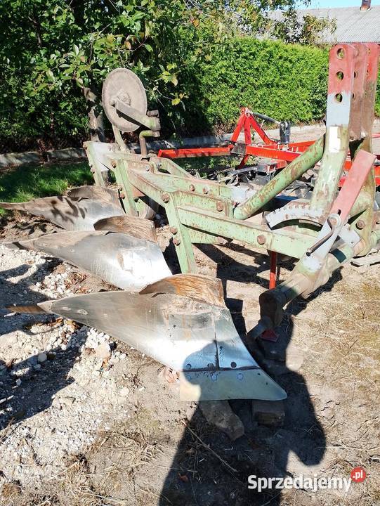 Pług 3 skibowy zagonowy Eberhard Piotrków Trybunalski