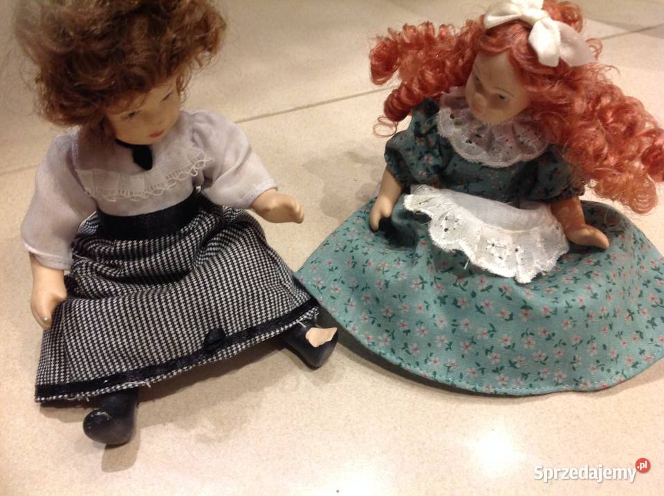 Laleczka Lalka Porcelanowa STARA 2 Dekoracje i ozdoby Nowa Sól
