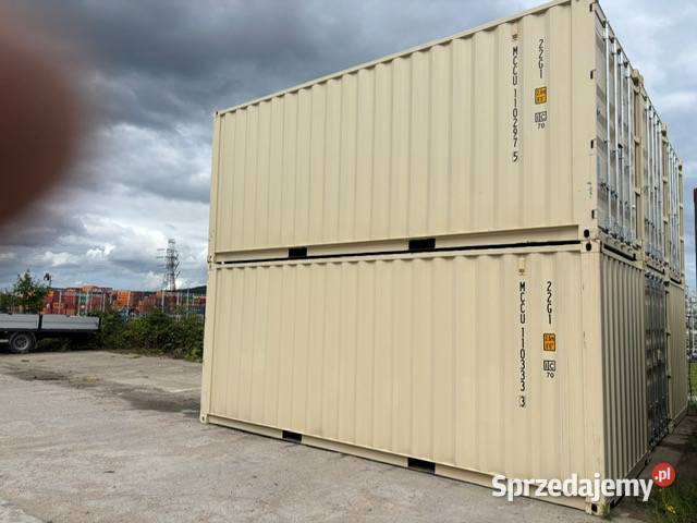 Kontener morski magazynowy budowlany 20 DV OW 6m sprzedam