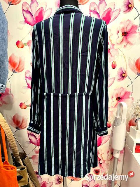 Selected Femme sukienka koszulowa modny wzór Moda i Styl