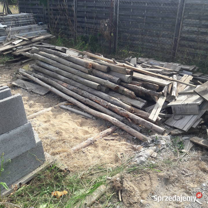 słupki ogrodzeniowe siatka leśna drewno kujawsko-pomorskie Bydgoszcz