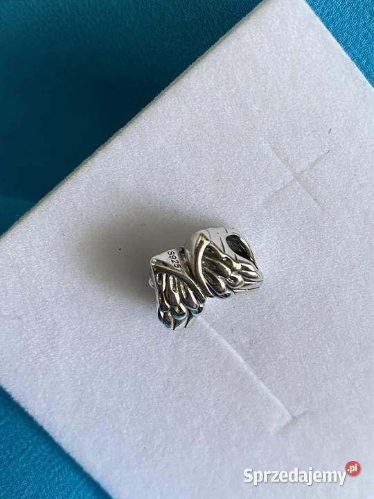 nowa stylizowana na retro zawieszka charm beads srebro Gdynia