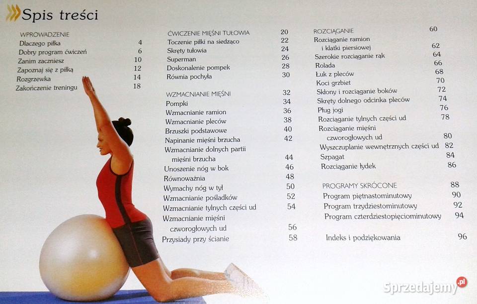 Ćwiczenia z piłką Chrissie GallagherMundy Chełm