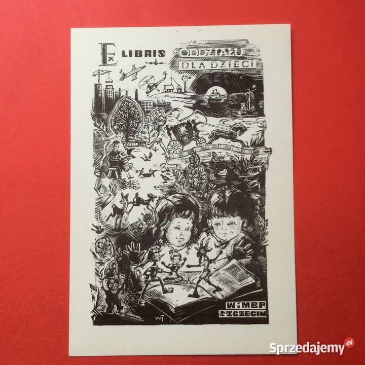 2106 Exlibrisy Biblioteki Szczecin Antyki, Sztuka, Kolekcje zachodniopomorskie