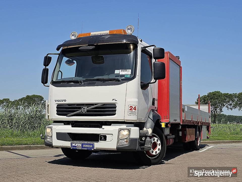 Volvo FL 24012 MANUAL HIAB 033T skrzyniowy 4x2