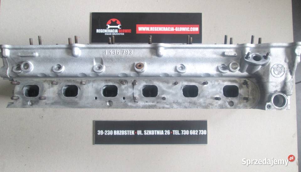 GŁOWICA BMW 25 28 30 24V 1436793 E38 E39 E46 E60 osobowe podkarpackie Brzostek