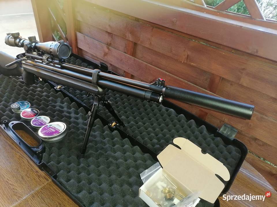 Wiatrówka Hatsan AT44 S10 55 mm stan igła zestaw Jelenia Góra