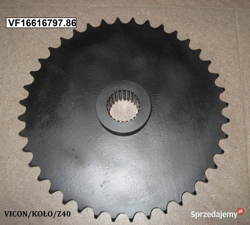 Koło łańcuchowe Z40 1 fi 46 mm wielowpust do