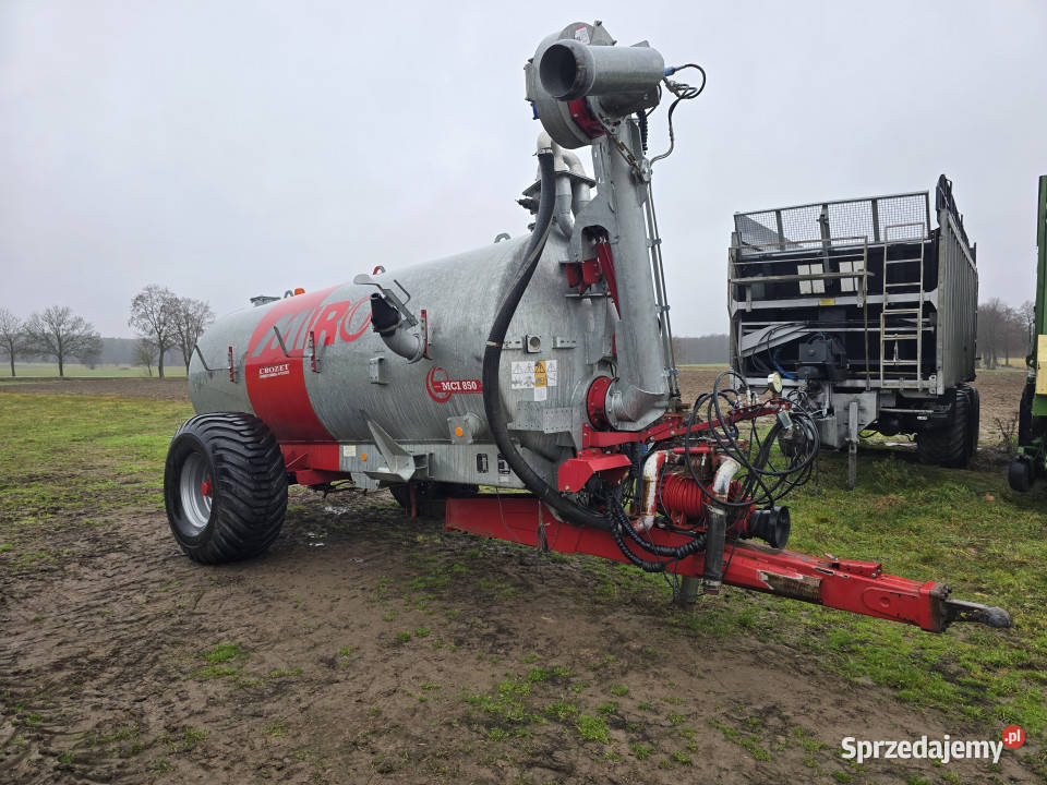 Wóz asenizacyjny SERMAP MIRO 100 REC 8500 L 2018 nieuszkodzony Baliki sprzedam