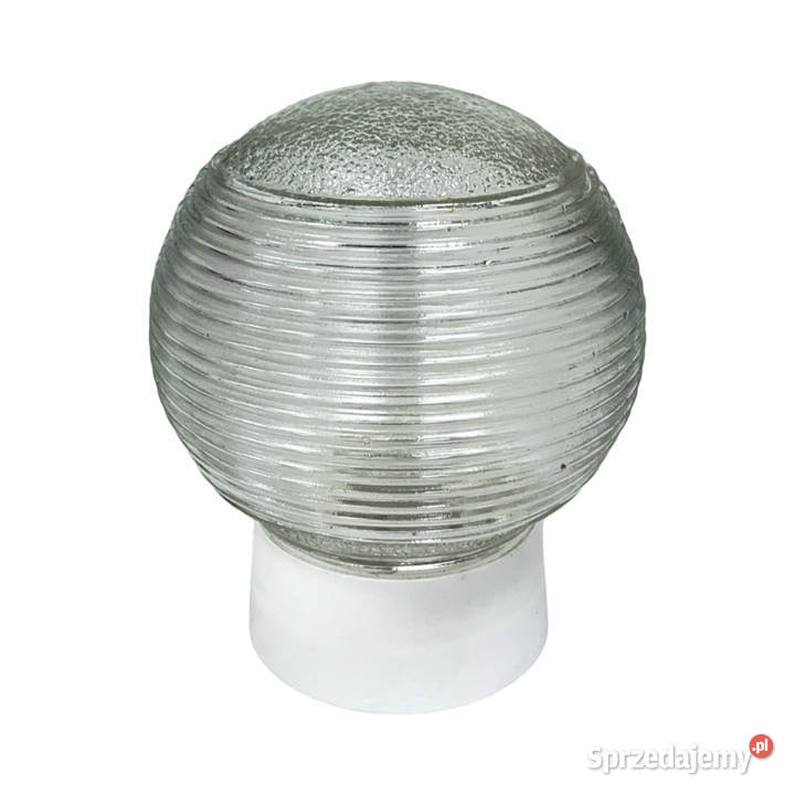 Kinkiet ścienny vintage klosz Huta Szkła mazowieckie Warszawa