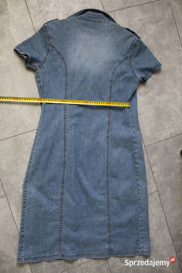 DENIM jeansowa sukienka midi rozmiar XL śląskie Chorzów