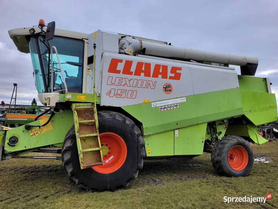 Kombajn Claas Lexion 450 heder 75 m Zaklików