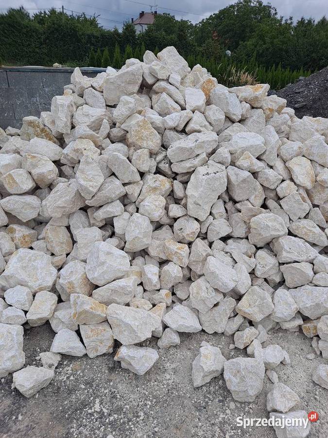 Kamień ogrodowy biały głaz białe głazy 90350 mm